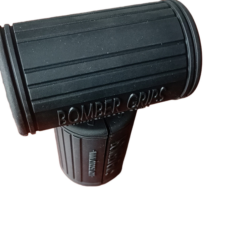 Custom Thick Bar Grips AntiSlip Rubber Bar Grips For Weight Lifting